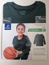 Tchibo Langarmshirt für Kinder, Größe 122/128, Neu in Verpackung