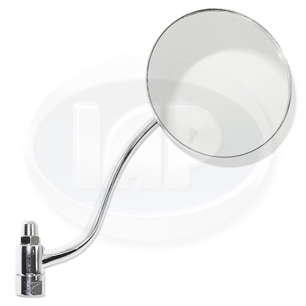 MIRROR RIGHT SIDE ROUND LONG ARM CHROME VOLKSWAGEN T1 BUG BEETLE