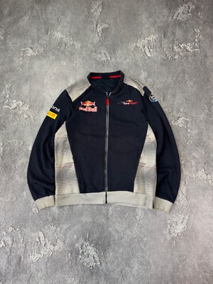 Scuderia Toro Rosso Red Bull Cotton Bomber Jacket Racing Men's