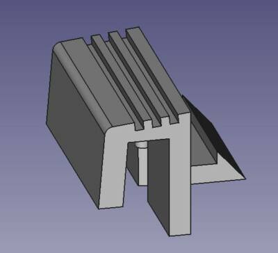 Commodore SX 64 c64 executive replacement Keyboard latch clip