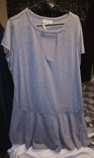 No Comment Grey Dress 2X