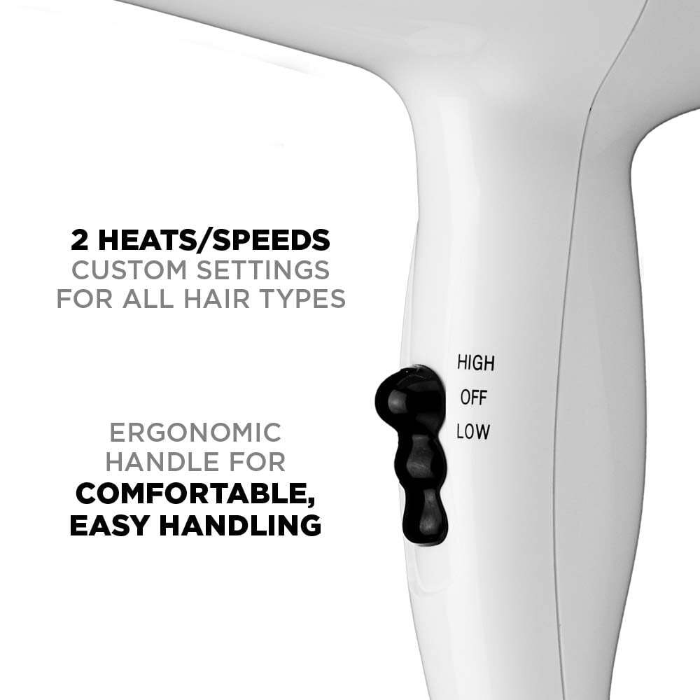 Conair Hair Dryer Blower 1875W Heat Professional Fan Styler Dry 2 Heat