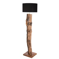 Holzlampe Kayu Stehlampe Balken Baumstamm Stehleuchte Treibholz Leuchte Schwemm