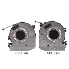 New CPU and GPU Cooling Fan for HP 15-BL Laptop 914357-001 914358-001