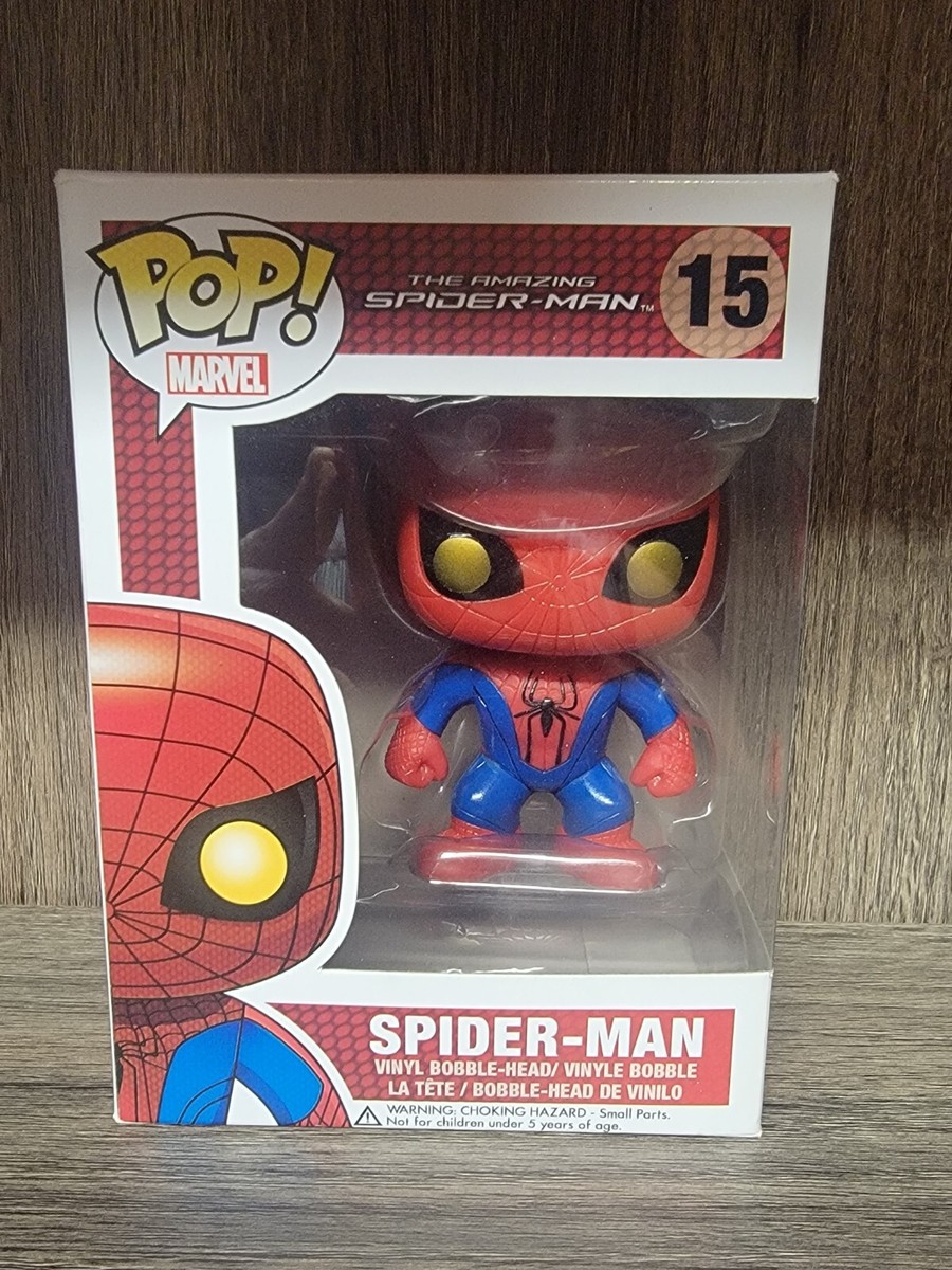 funko POP スパイダーマン 15点セット Funko POP Marvel: Amazing Spider-Man Movie Bobble Head #15