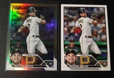 2023 Topps Series One Michael Chavis ##170 Gold Foil/Base #170 Pittsburgh