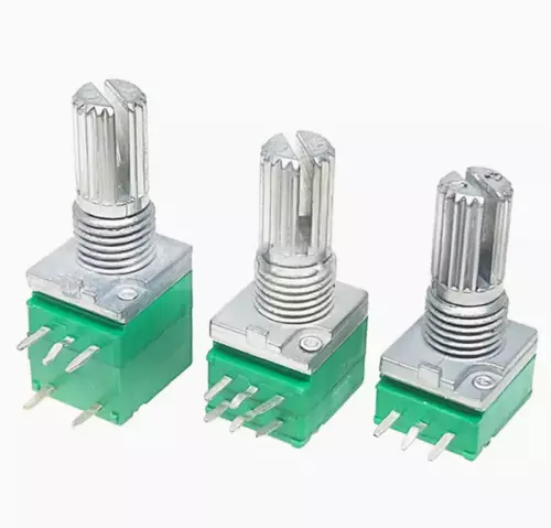Potencjometr jedno-/dwukierunkowy RV097NS z przełącznikiem ON/OFF 3/5/6/8 pin B5K ~ 500K - Zdjęcie 3 z 26