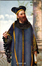 Postcard Joshua High Priest Old Testament Tableaux Divided Back Unposted