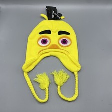 Five Nights At Freddy's FNAF Chica Tassel Beanie NEW Bioworld