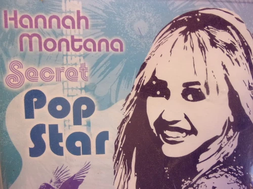 RARE Vintage DISNEY Hannah Montana Miley Cyrus Tin Sign Unopened Package Unique!