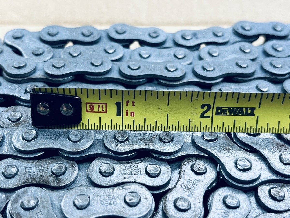 TSUBAKI RS40-NEP-1-RP-U NEPTUNE ROLLER CHAIN #40 10-FT 1/2