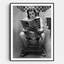 Pulp Fiction Bathroom Toilet Scene Funny Trav...