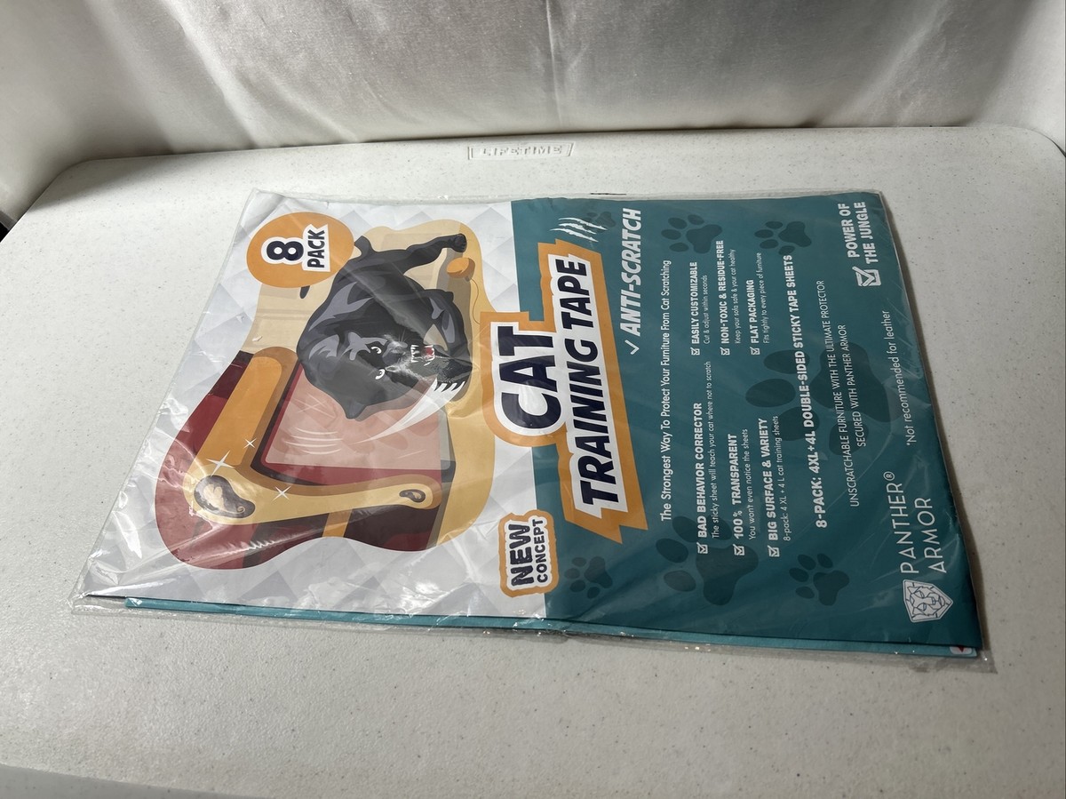 Cat Training Tape Anti-Scratch Pack Panther Armor New