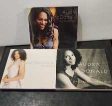 AUDRA MCDONALD LOT OF 3 ~ HOW GLORY GOES ~ BIULD A BRIDGE ~ WAY BACK TO PARADISE