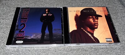 DJ Quik 2 CD Lot Way 2 Fonky, Quik Is The Name