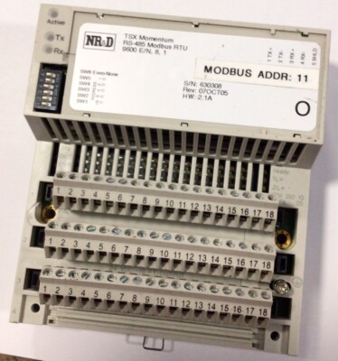 Schneider Electric 170ADM35010/TSX Momentum RS-485 Modbus R T U 9600