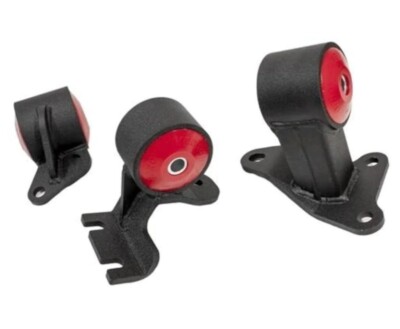 Innovative For 88-91 Civic B-Series Black Steel Mounts 60A Bushings (RHD Only