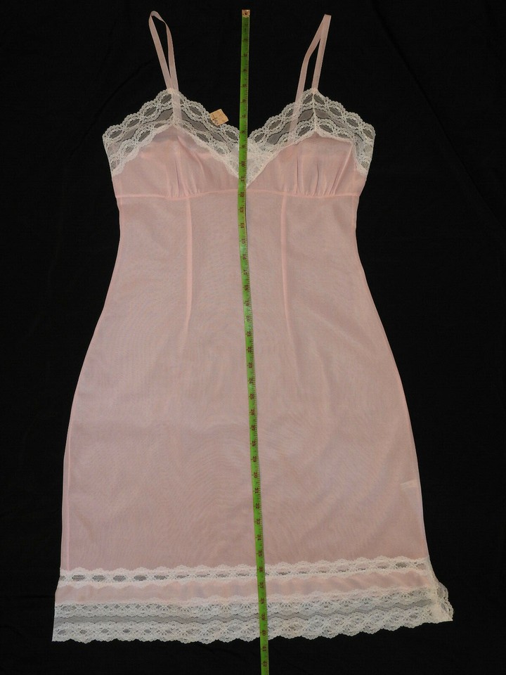 Jupon Vintage Années 60 En Nylon - Modèle 1550 (Full Slip), Neuf Avec Petits Défauts