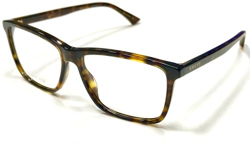 Montatura Occhiali Vista Uomo Gucci GG0407O Colora 006 Calibro 57/16 | eBay