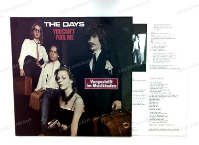 The Days - You Can't Fool Me GER LP 1980 + Innerbag '
