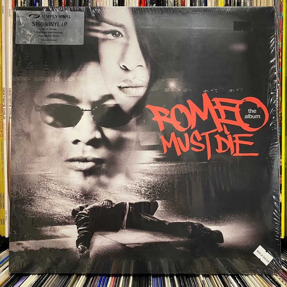 ROMEO MUST DIE SOUNDTRACK (VINYL 2LP) 2005!! RARE!! AALIYAH +