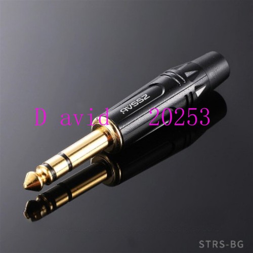 6.5mm pure copper dual core 6.35 stereomicrophone guitar TRS connector - 第 10/22 張圖片