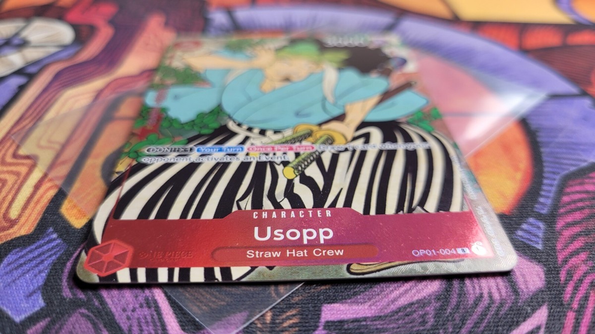 Usopp OP01-004 English Version 1st Anniversary Set Promo One Piece