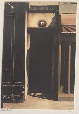 #ad ALSTON PURVIS 1975 Paris Chromogenic Print Original Print Dated 1977 $299.99