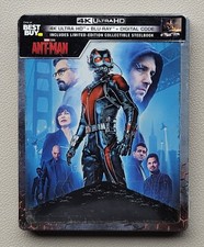 Ant-Man Best Buy Limited Edition Collectible Steelbook 4K Ultra HD Movie 