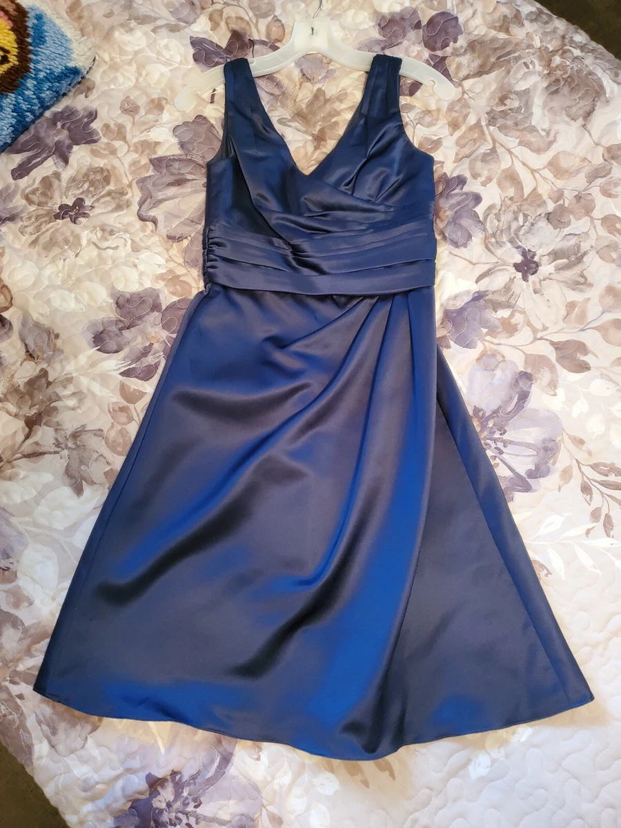 David's bridal marine blue sales