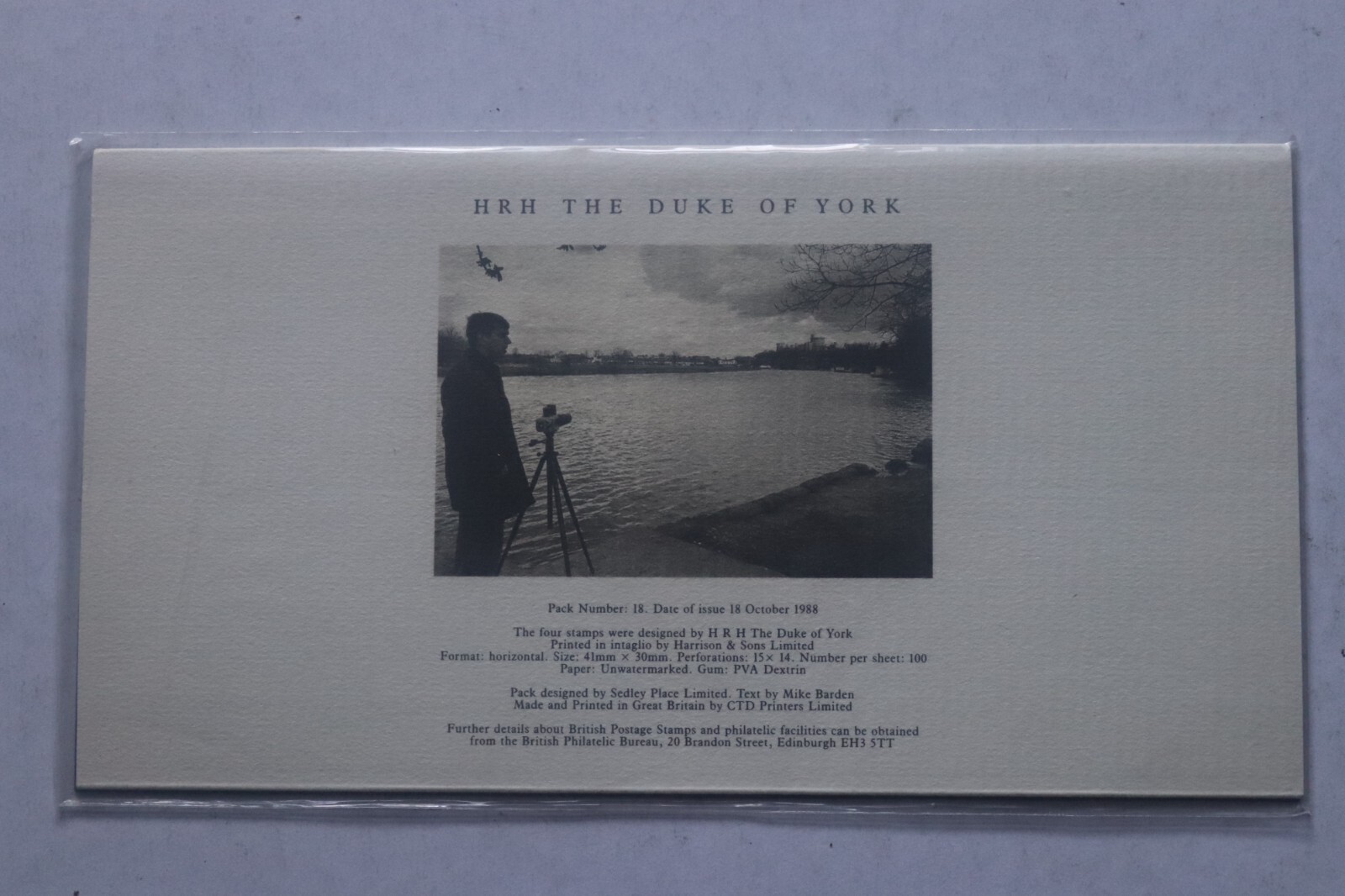 Royal Mail High Value Definitive Stamps Presentation Pack No 18 Castles