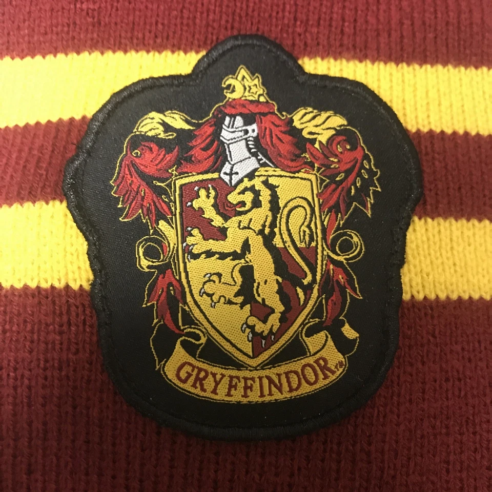 Harry Potter Movie Gryffindor 60" Knit Scarf Wizarding World Costume Accessory - Image 2 of 4