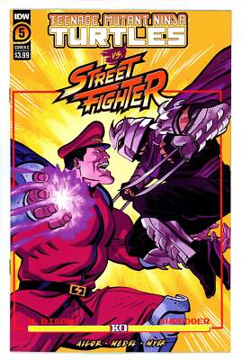 Teenage Mutant Ninja Turtles Vs. Street Fighter 5 Reilly Variant (2023)