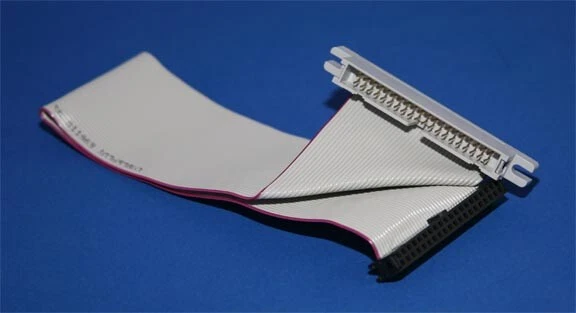 12 inch 40-Pin IDE Male to Female Extension Cable Free Shipping Designed in USA - Image 2 of 2