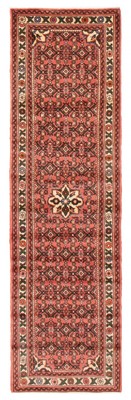 Vintage Hand-knotted Runner Rug 2'8'' x 9'3'' Traditional Wool Carpet