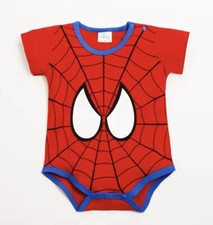 NEW Baby Infant One Piece Cotton Bodysuit - Spiderman - Red - 24 M