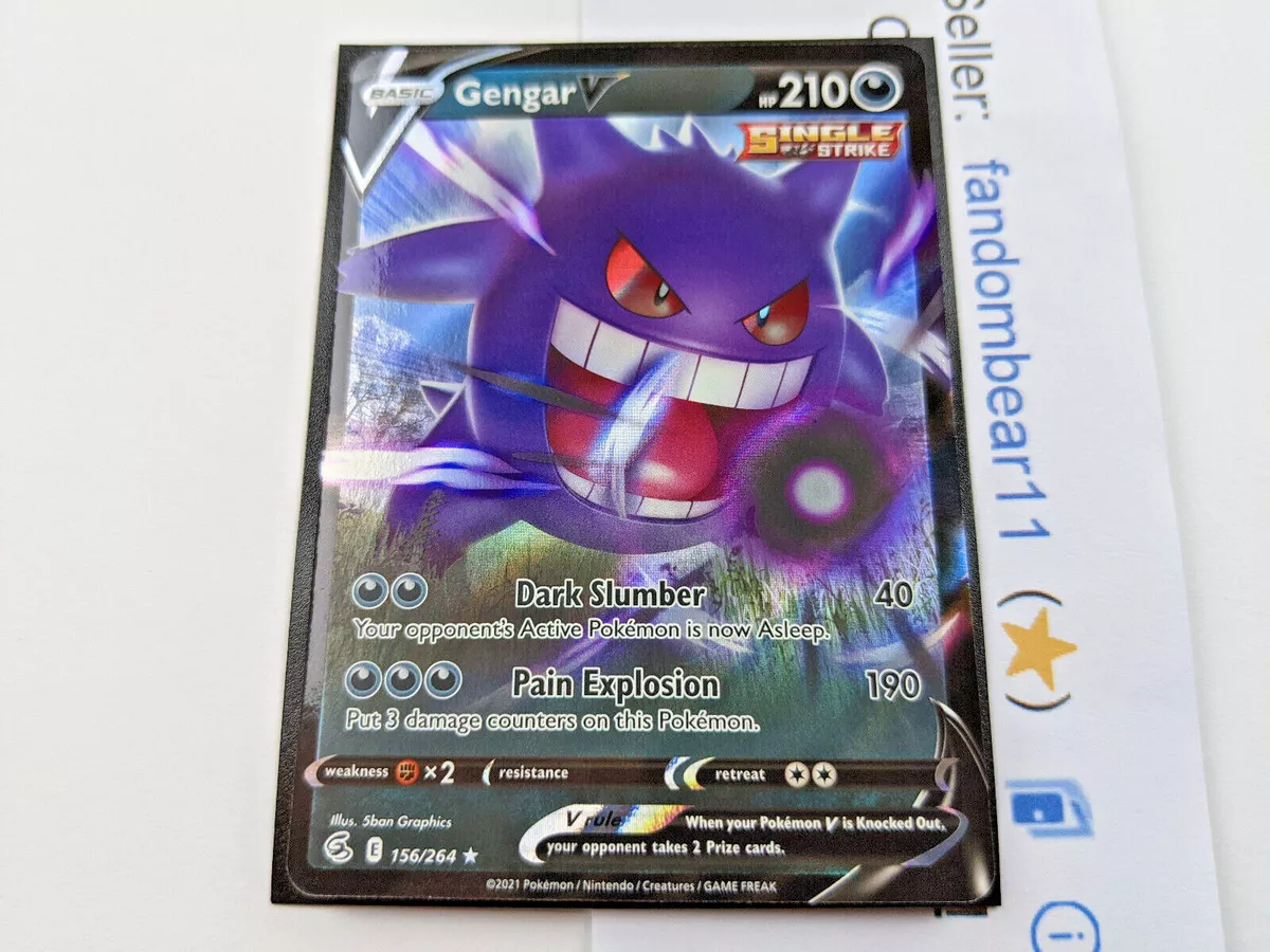 Gengar V - SWSH08: Fusion Strike - Pokemon