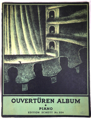 Ouvertüren Album für Piano, Schott No. 354, Noten für Klavier