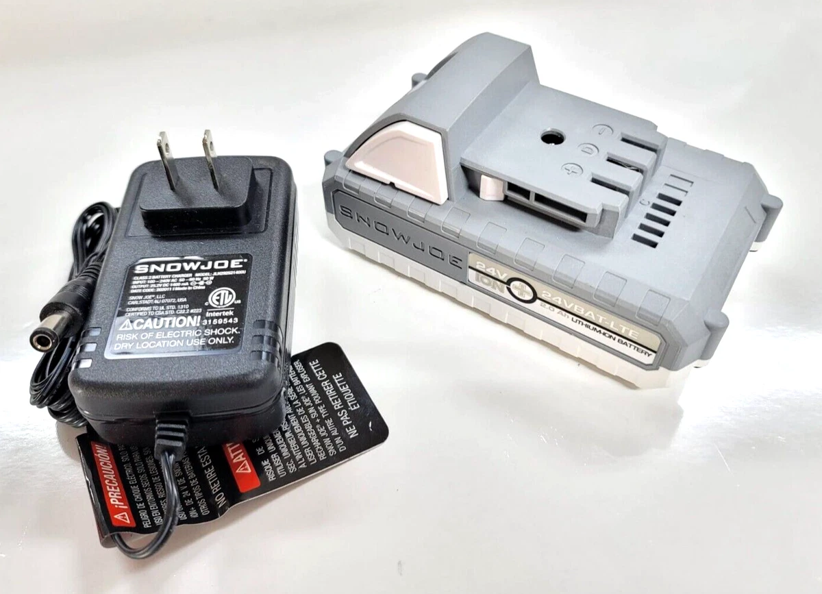 Sun joe battery and charger sale