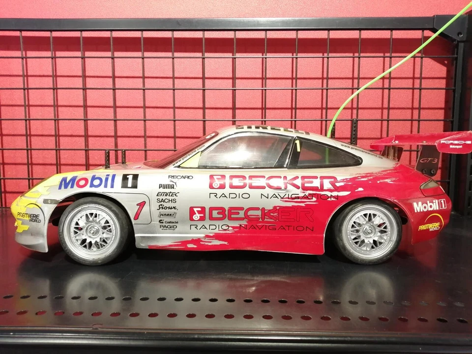 Tamiya 1/10 Porsche 911 Gt3 Cup Car Working Used Free Shipping From Japan - Image 2 of 4