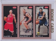 Derrick Rose Rookies Cards Guide Checklist 43