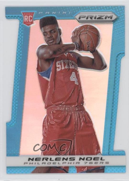 2013-14 Panini Prizm Light Blue Prizm Die-Cut 82/199 Nerlens Noel #285 1s6
