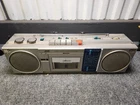 Vintage JVC RC-S40JW Boombox 4 Band Cassette Radio For Parts Repair