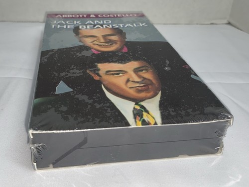 JACK AND THE BEANSTALK - VHS Video 1952/1992 Bud Abbott & Lou Costello Sealed - Picture 5 of 5