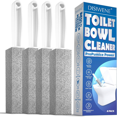Pumice Cleaning Stone with Handle Toilet Bowl Cleaner Hard Water Ring Remover fo