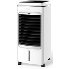 Air Cooler Fan with Remote Control - White by Myle. Pre-owned Perfect Condition