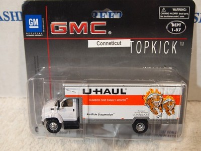 H.O.SCALE CUSTOM  CON-COR ''U-HAUL''  CONNETICUT  BODY+BOLEY GMC TOP-KIK CHASIS