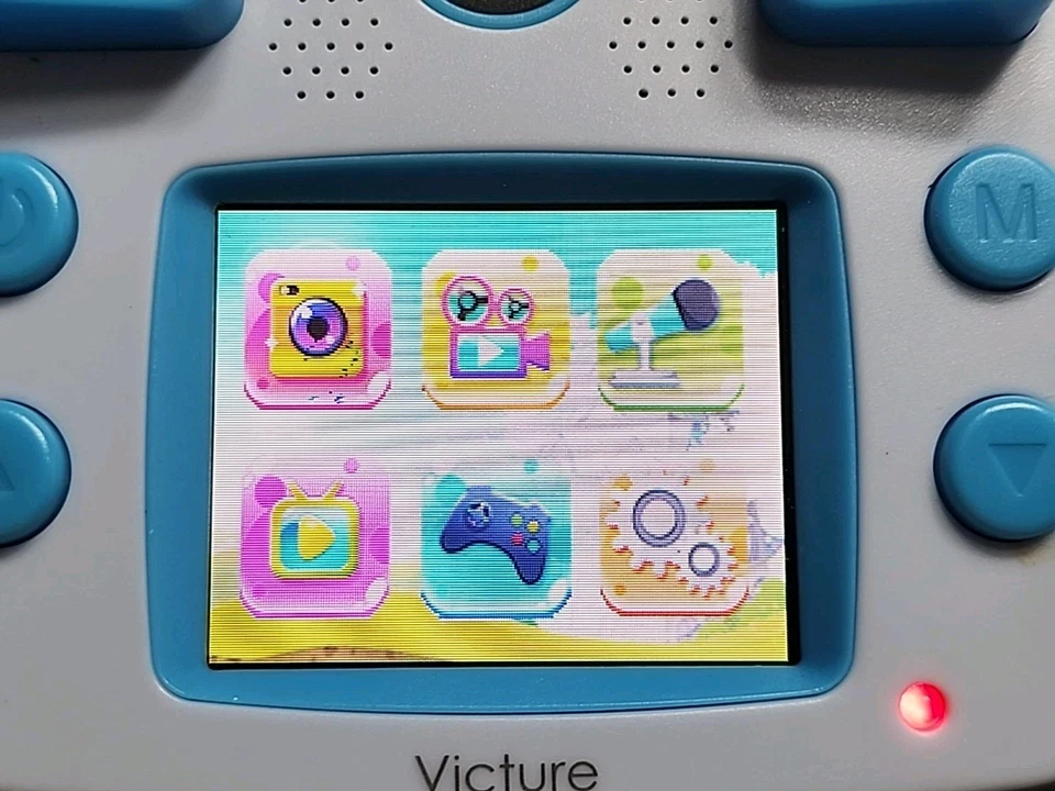 Victure KC400 Kids Action Multi-Media Camera Blue Preowned Working - Image 3 of 4