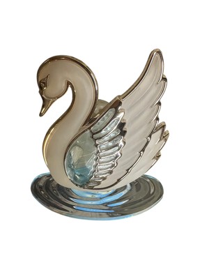New Regal Swan Wallflower Night Light Plug-In White Bird Bath & Body Works Rare
