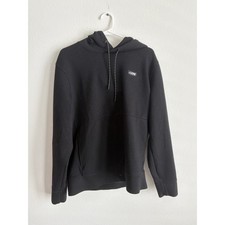 American Eagle Mens Black Activewear Hoodie Sweatshirt Size Medium AE Logo